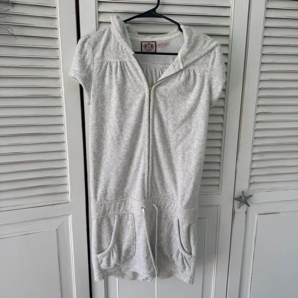 Juicy Couture Cozy Hooded Romper